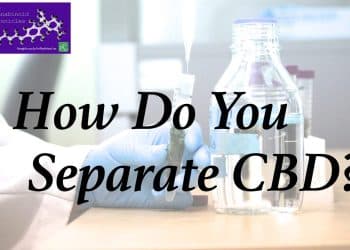 Separation of CBD from THC