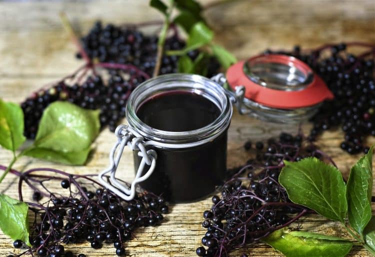 Anthocyanin from Elderberry Pomace