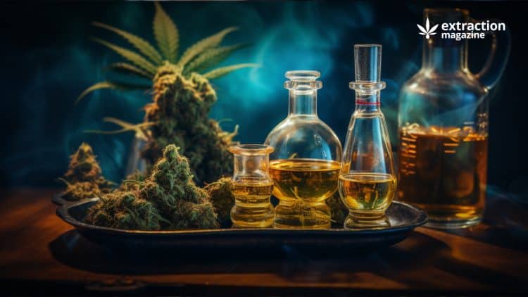 Fractional Distillation Of Crude Cannabis Extract