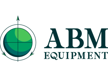 ABM Equipment logo on a transparent background, PNG