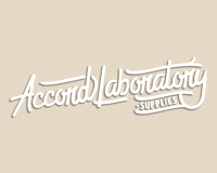 AccordLabs logo on a pink background, PNG