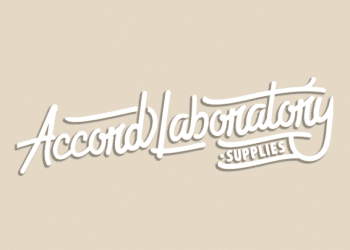 AccordLabs logo on a pink background, PNG