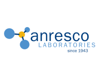 Anresco Laboratories logo on a transparent background, PNG
