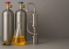 Hybrid butane and ethanol cannabis extraction equipment to capture terpenes