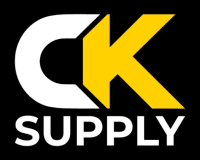 CK Supply logo on a black background, PNG