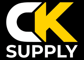 CK Supply logo on a black background, PNG