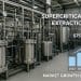 Industrial supercritical CO2 extraction equipment in modern processing facility showing market growth to $75 million in 2025
