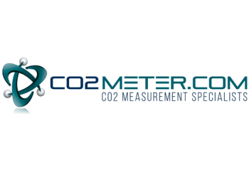 CO2Meter logo on a white background, PNG