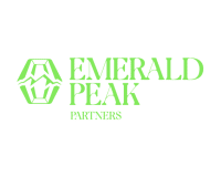 Emerald Peak Partners logo on a transparent background, PNG