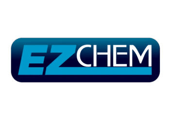 Ez Chem Consulting logo on a transparent background, PNG