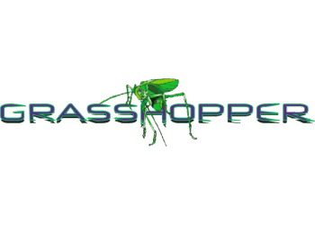 Grasshopper Extractor logo on a transparent background, PNG