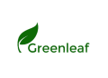 Green Leaf Finance logo on a transparent background, PNG