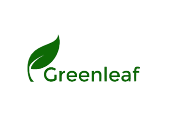 Green Leaf Finance logo on a transparent background, PNG