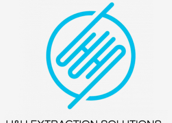 H&H Extractions logo on a transparent background, PNG