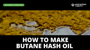 How to make Butane hash oil?