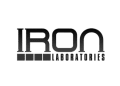 IRON Laboratories logo on a transparent background, PNG