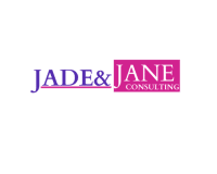 JANE+JADE logo on a transparent background, PNG